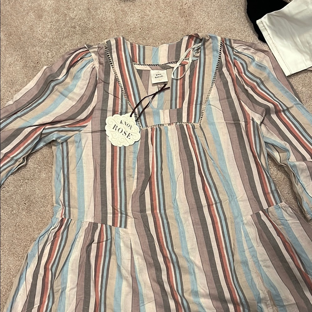 knox rose Rose Striped Dress